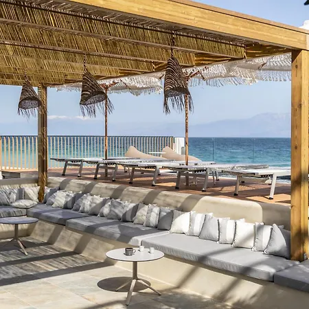 Cavo Dio 5 - Beachfront Bliss - Cozy Pool Sunsets Apartment *