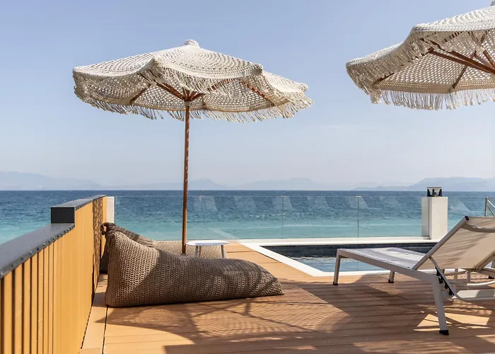 Cavo Dio 5 - Beachfront Bliss - Cozy Pool Sunsets