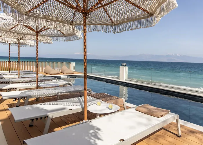 Cavo Dio 1 - Beachfront Bliss - Cozy Pool Sunsets Dhiminio