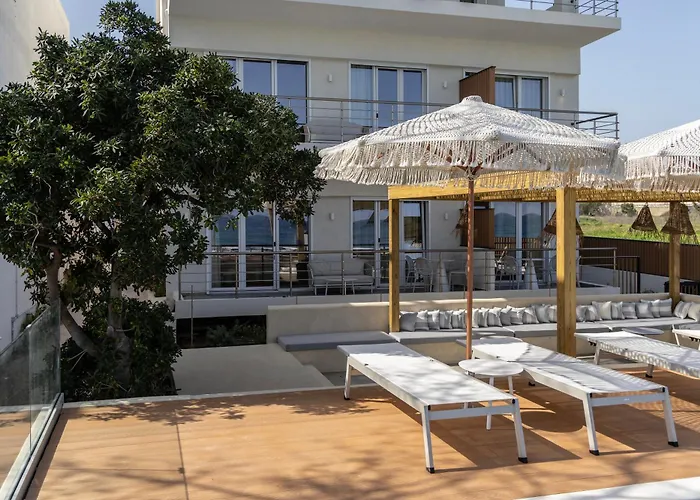 Cavo Dio 5 - Beachfront Bliss - Cozy Pool Sunsets Apartment Dhiminio