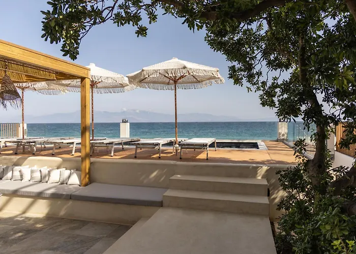 Cavo Dio 5 - Beachfront Bliss - Cozy Pool Sunsets * Dhiminio