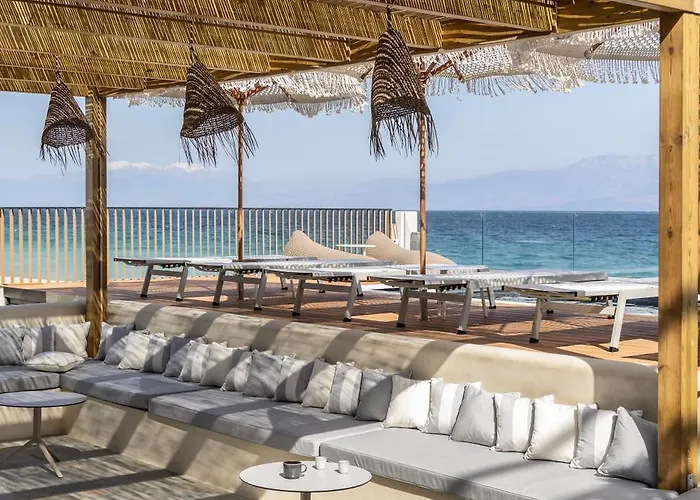 Cavo Dio 1 - Beachfront Bliss - Cozy Pool Sunsets Apartament *