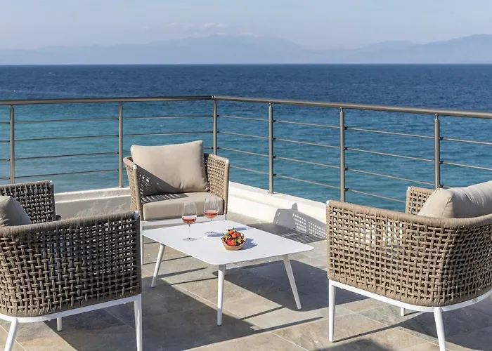 Cavo Dio 5 - Beachfront Bliss - Cozy Pool Sunsets